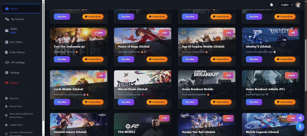 Shop2Change، سوق للخدمات الرقمية